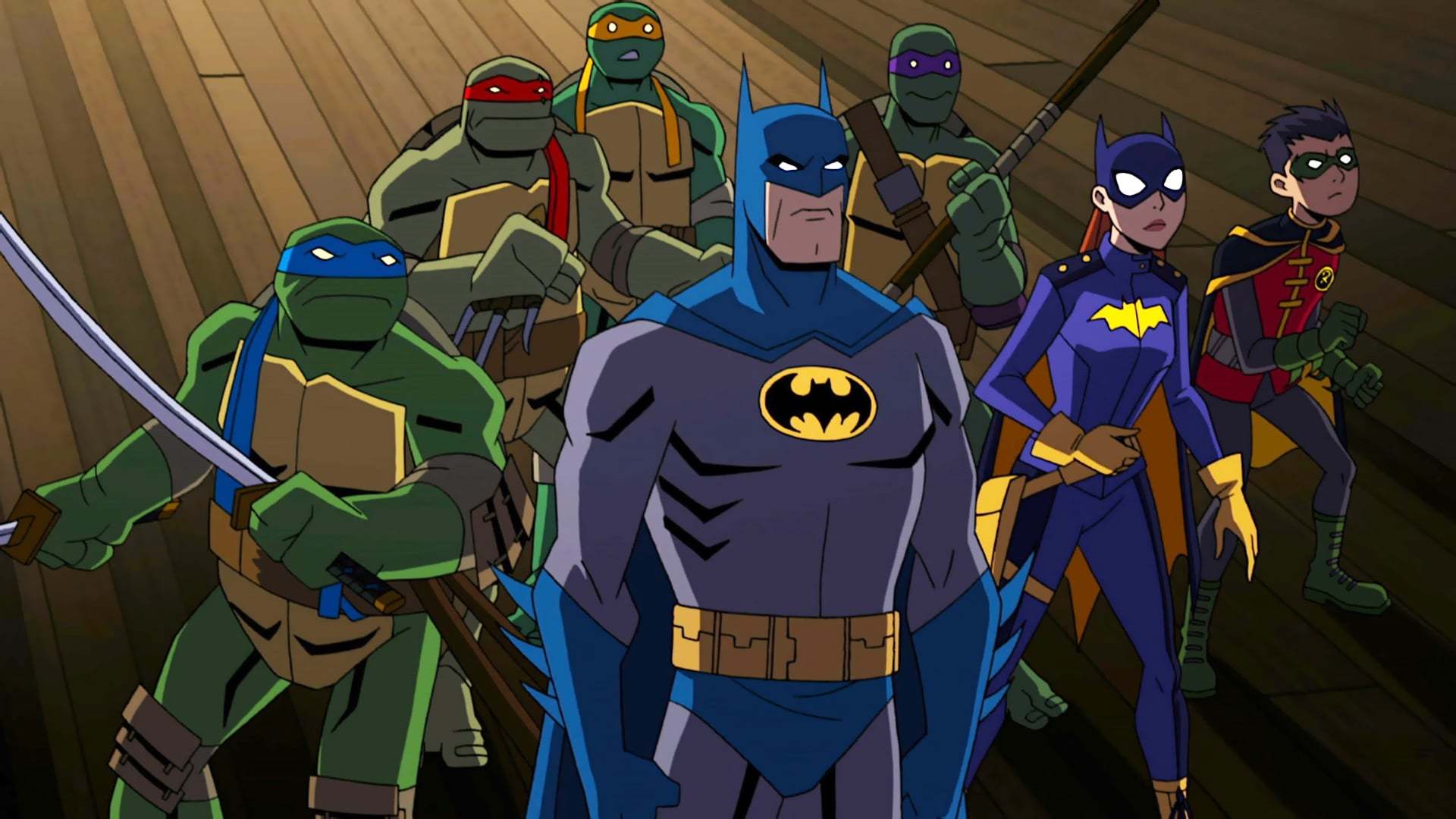 ბეტმენი თინეიჯერი მუტანტი კუ-ნინძების წინააღმდეგ / Batman vs Teenage Mutant Ninja Turtles